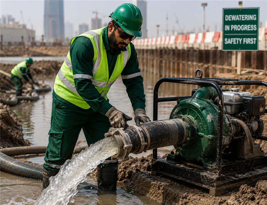 De-Watering Manpower Supply